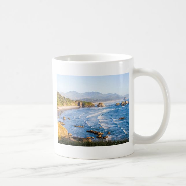 Cannon Beach Oregon Coffee Mug (Right)