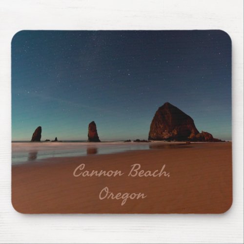 Cannon Beach Oregon Haystack Rock Mouse Pad