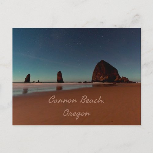 Cannon Beach Oregon Haystack Rock Postcard