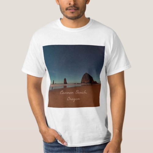 Cannon Beach Oregon Haystack Rock T_Shirt