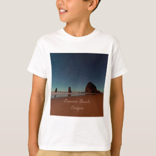 Cannon Beach Oregon Haystack Rock T-Shirt