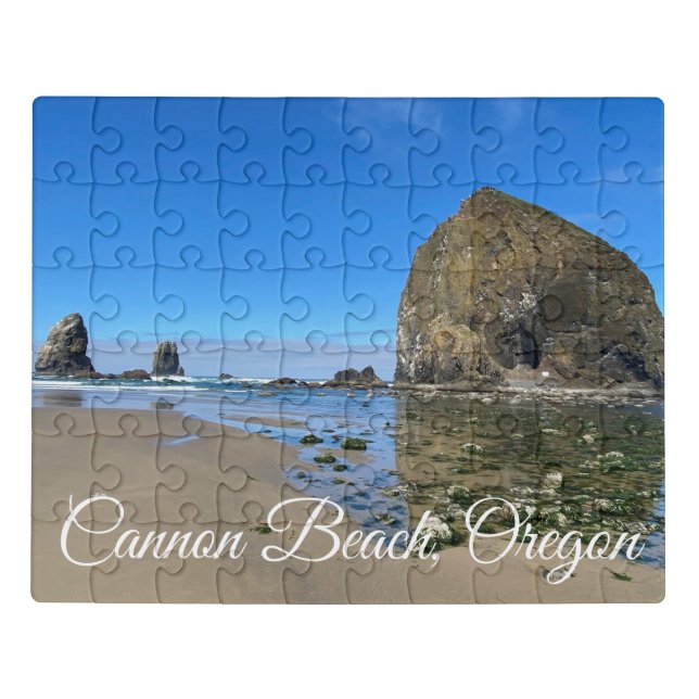 Cannon Beach Oregon Jigsaw Puzzle (Puzzle Horizontal)
