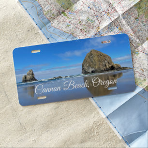 Cannon Beach Oregon License Plate