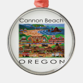 Cannon Beach ~ Oregon Metal Ornament