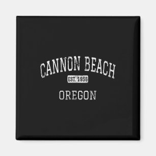 Cannon Beach Oregon Or Vintage Magnet