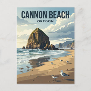 Cannon Beach Oregon Postcard