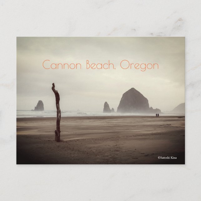 Cannon Beach, Oregon Postcard (Front)