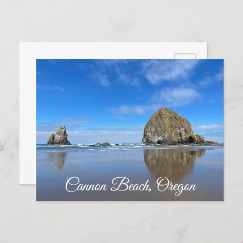 Cannon Beach Oregon  Postcard