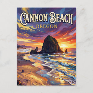 Cannon Beach Oregon Postcard