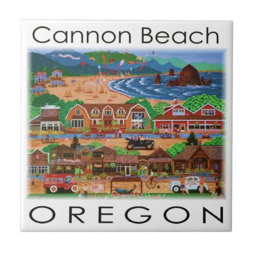 Cannon Beach Oregon Tile