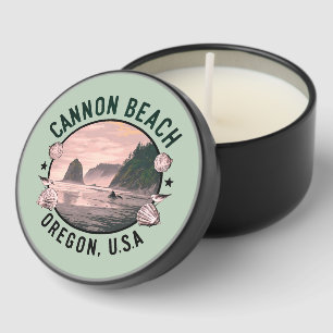 Cannon Beach Retro Vignette Mini Candle Favors