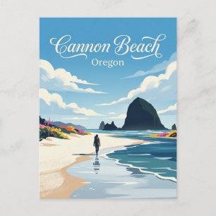 Cannon Beach USA Postcard