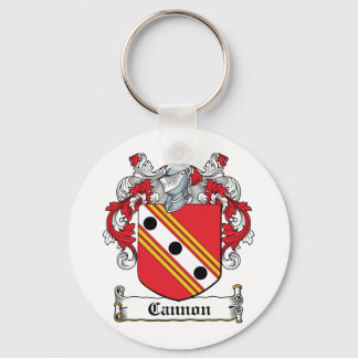 Cannon Family Crest Keychain