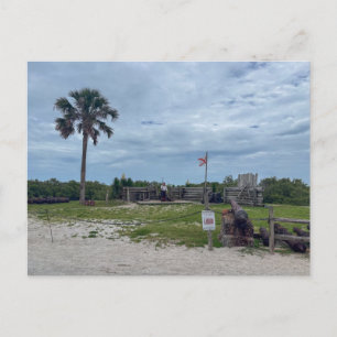 Cannon Firing Demonstration Area Postcard