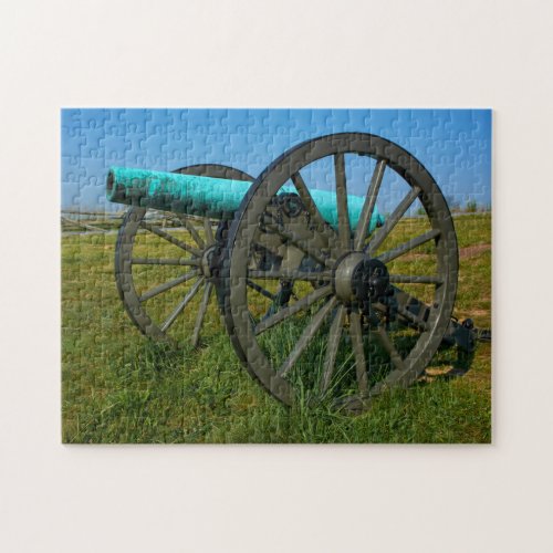 Cannon _ Gettysburg National Park _ Pennsylvania Jigsaw Puzzle