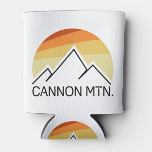 Cannon Mountain New Hampshire Retro Can Cooler
