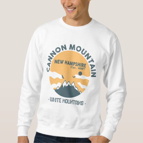 Cannon Mountain New Hampshire _ Retro vintage Sweatshirt