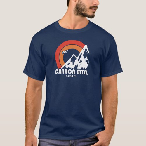 Cannon Mountain New Hampshire Sun Eagle T_Shirt