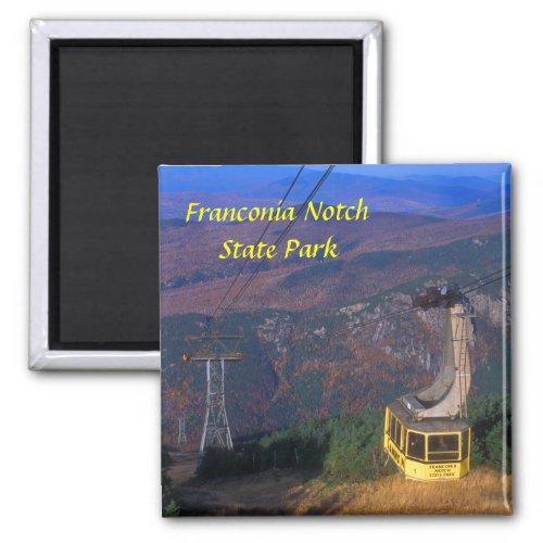 Cannon Mountain Tram Franconia Notch State Park Magnet
