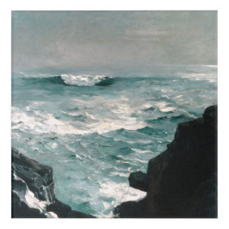 Cannon Rock (1895) Oil On Canvas Poster Acrylic Print