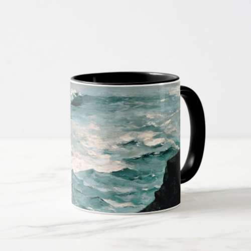 Cannon Rock fine art by Winslow Homer Mug