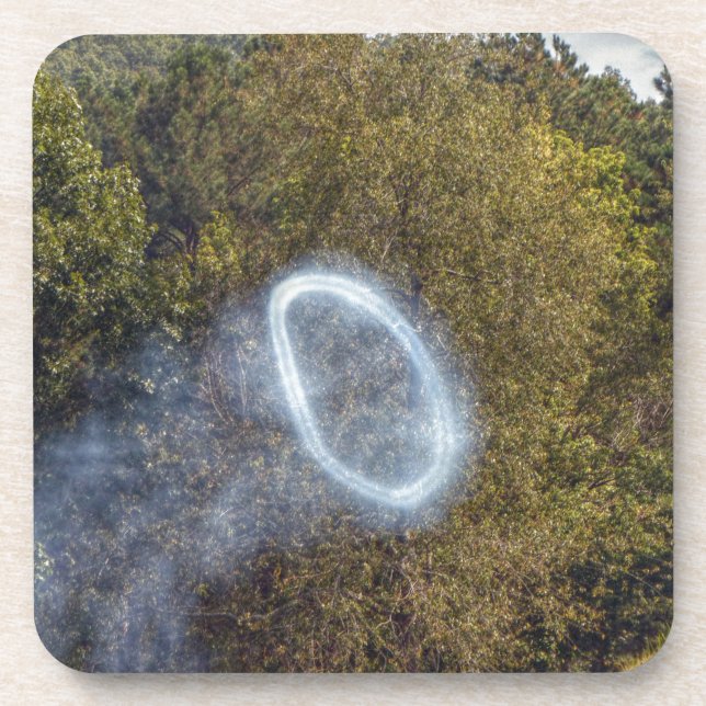 Cannon Smoke Ring Coaster (Front)