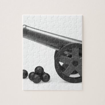 Cannon with black bombs jigsaw puzzle Cannon with black bombs jigsaw puzzle