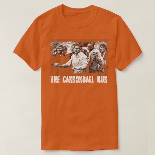 Cannonball Capers Burt Reynolds Leads The Cross Co T-Shirt (Design Front)