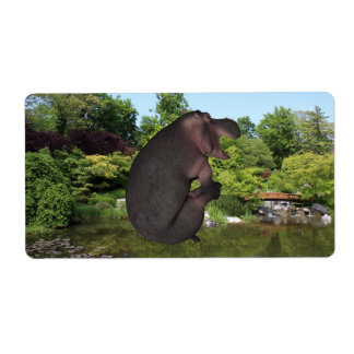 Cannonball Hippo Label