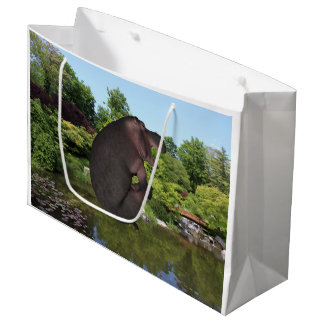 Cannonball Hippo Large Gift Bag