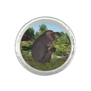 Cannonball Hippo Ring