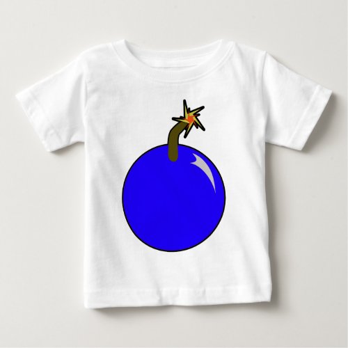 Cannonball Round Shot Bomb Cannon Ball Pirate Baby T_Shirt