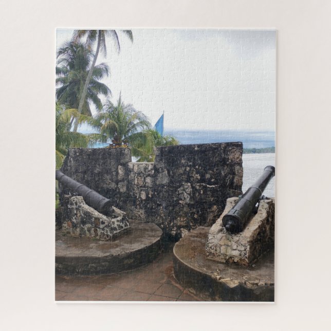 Cannons at the Edge of Silence Jigsaw Puzzle (Vertical)