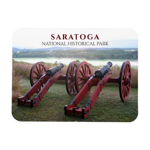 Cannons Bernis Heights Battle of Saratoga Magnet
