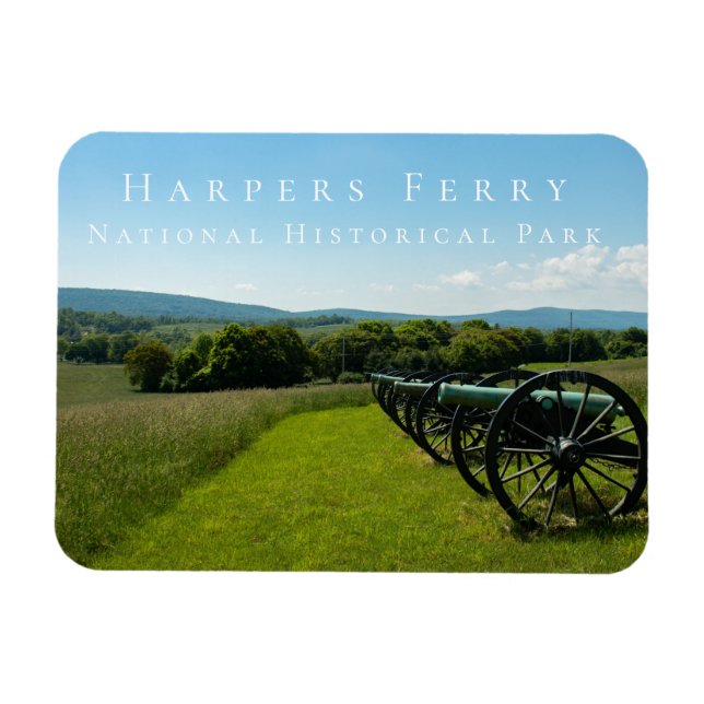 Cannons, Harpers Ferry National Historical Park Magnet (Horizontal)