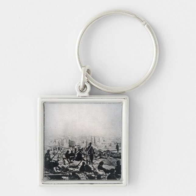 Cannons on the Buttes-Montmartre Keychain (Front)