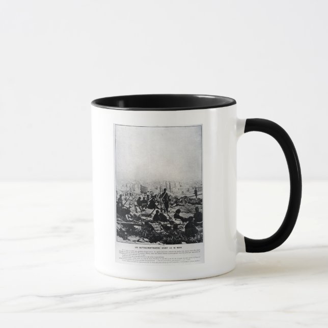 Cannons on the Buttes-Montmartre Mug (Right)
