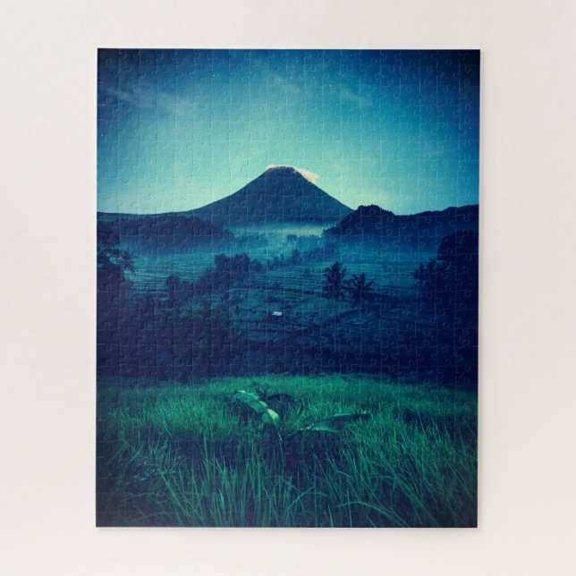 Cannot Puzzle - Night Volcano (Vertical)