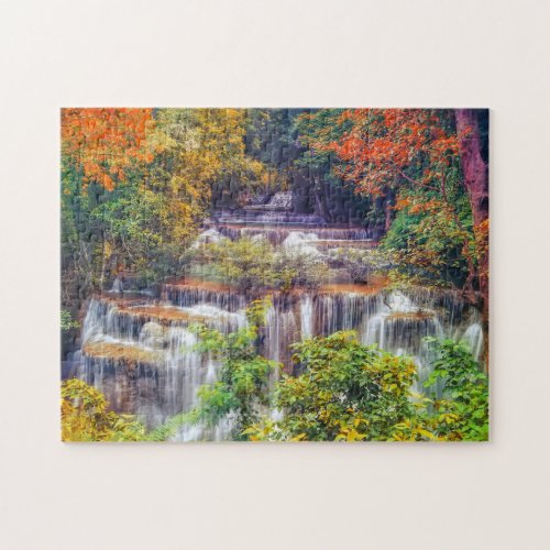 Cannot Puzzle _ Waterfalls Autumn