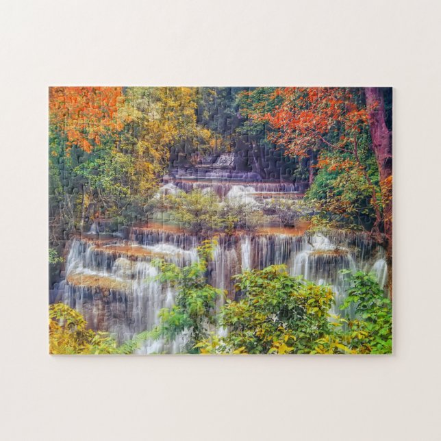Cannot Puzzle - Waterfalls Autumn (Horizontal)