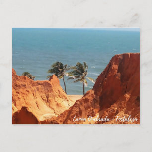 Canoa quebrada Fortaleza - Brazil Postcard