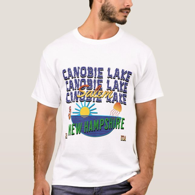 Canobie Lake, New Hampshire T-Shirt (Front)
