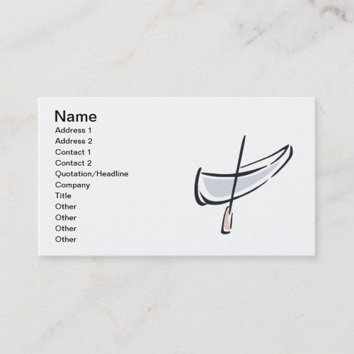 Canoe 3 business card