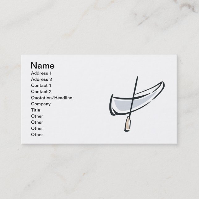 Canoe 3 business card (Front)