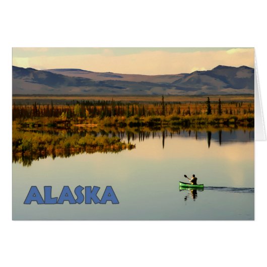Canoe Alaska Cards (Front Horizontal)