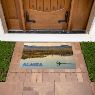 Canoe Alaska Doormat