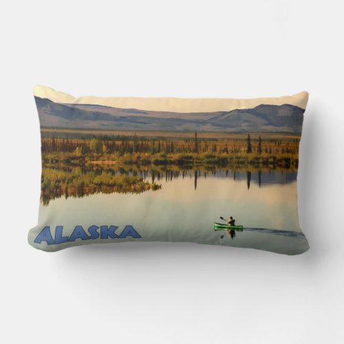 Canoe Alaska Lumbar Pillow