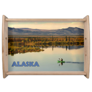 Canoe Alaska Serving Tray