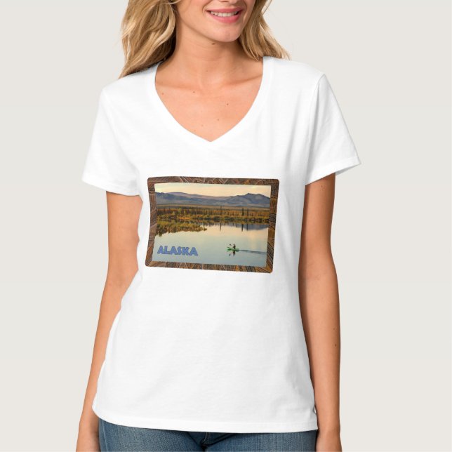 Canoe Alaska T-Shirt (Front)