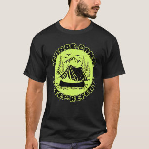 Canoe Camp Sleep Repeat Kayak And Hiking T-Shirt